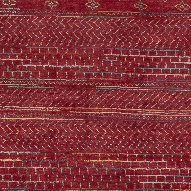 Gabbeh-tæppe - Loribaft Indus - 192 x 122 cm - rød