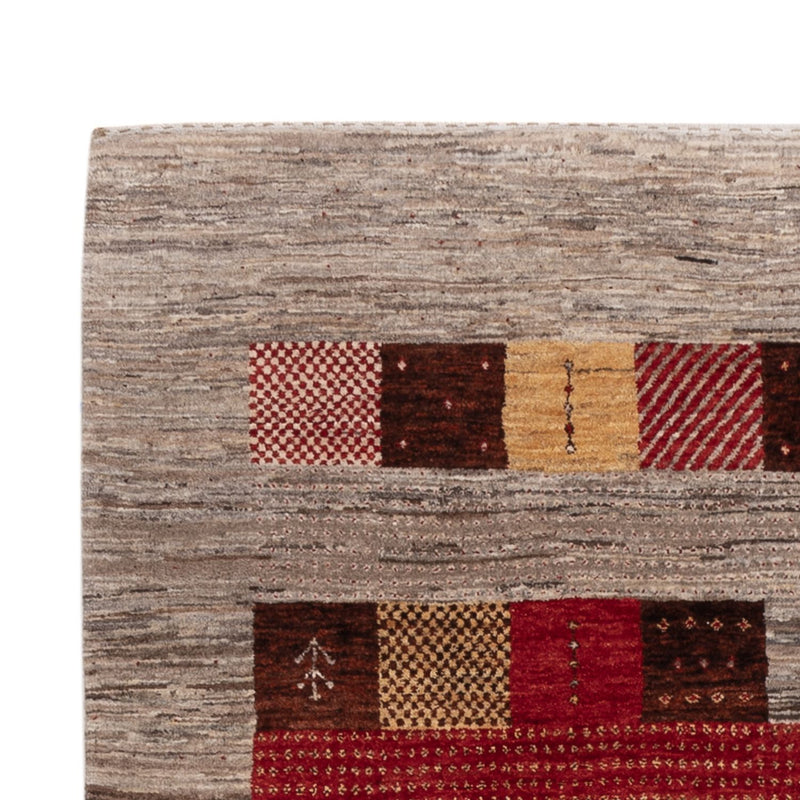 Gabbeh-tæppe - Loribaft Indus - 209 x 152 cm - flerfarvet
