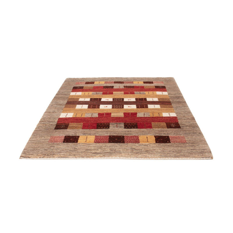 Gabbeh-tæppe - Loribaft Indus - 209 x 152 cm - flerfarvet