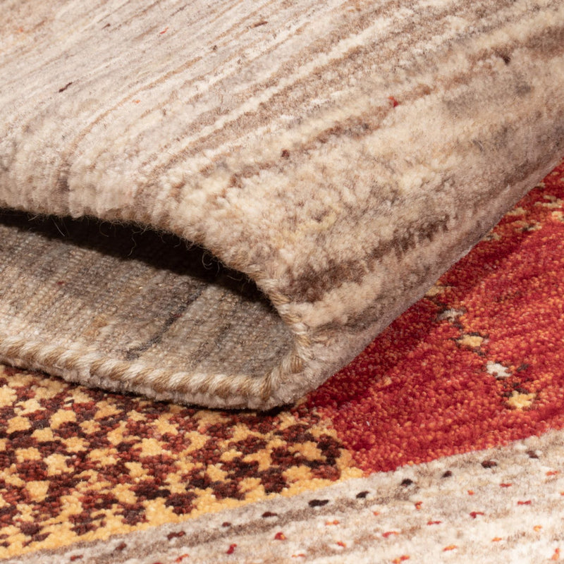 Gabbeh-tæppe - Loribaft Indus - 205 x 144 cm - flerfarvet