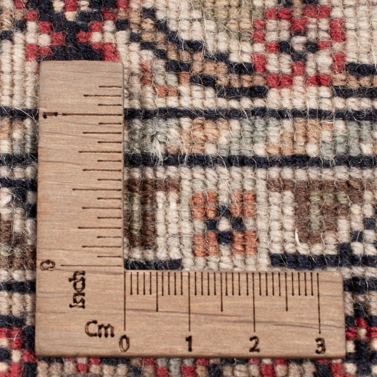 Orientalsk tæppe - Bijar - Indus - 200 x 142 cm - mørkebrun