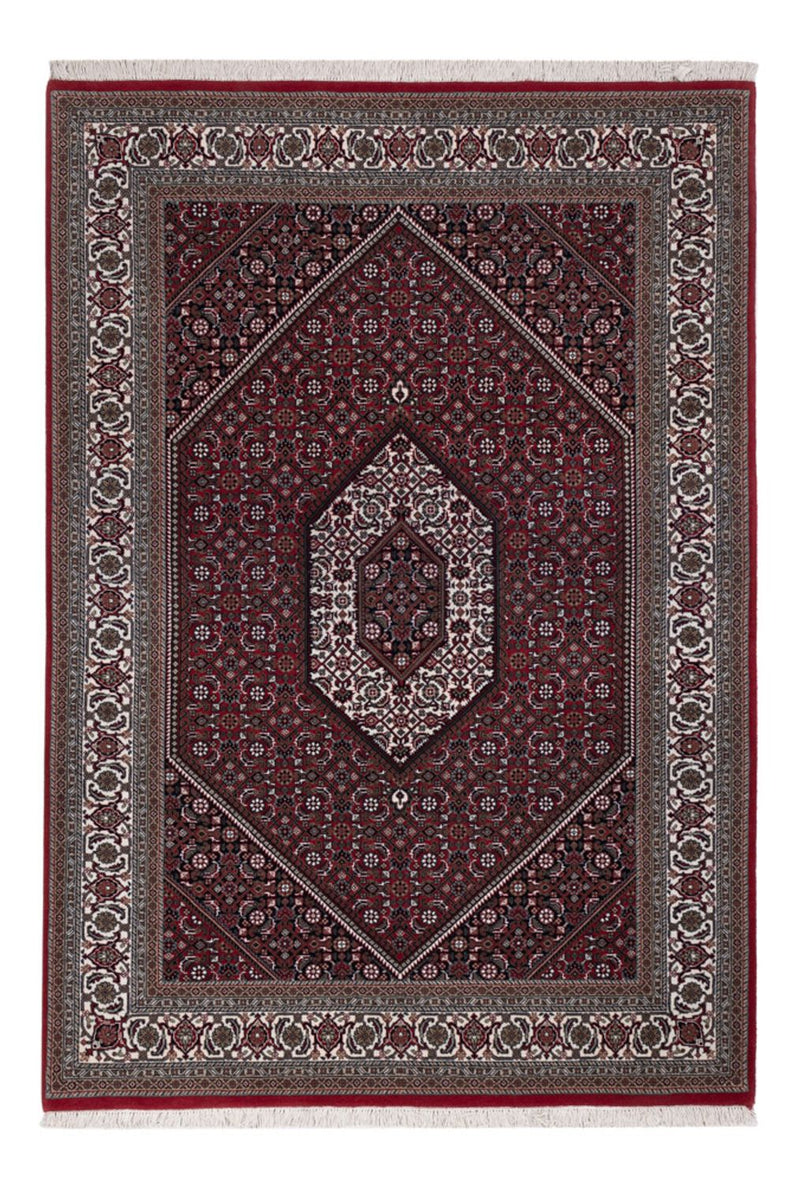 Orientalsk tæppe - Bijar - Indus - 201 x 142 cm - mørkebrun