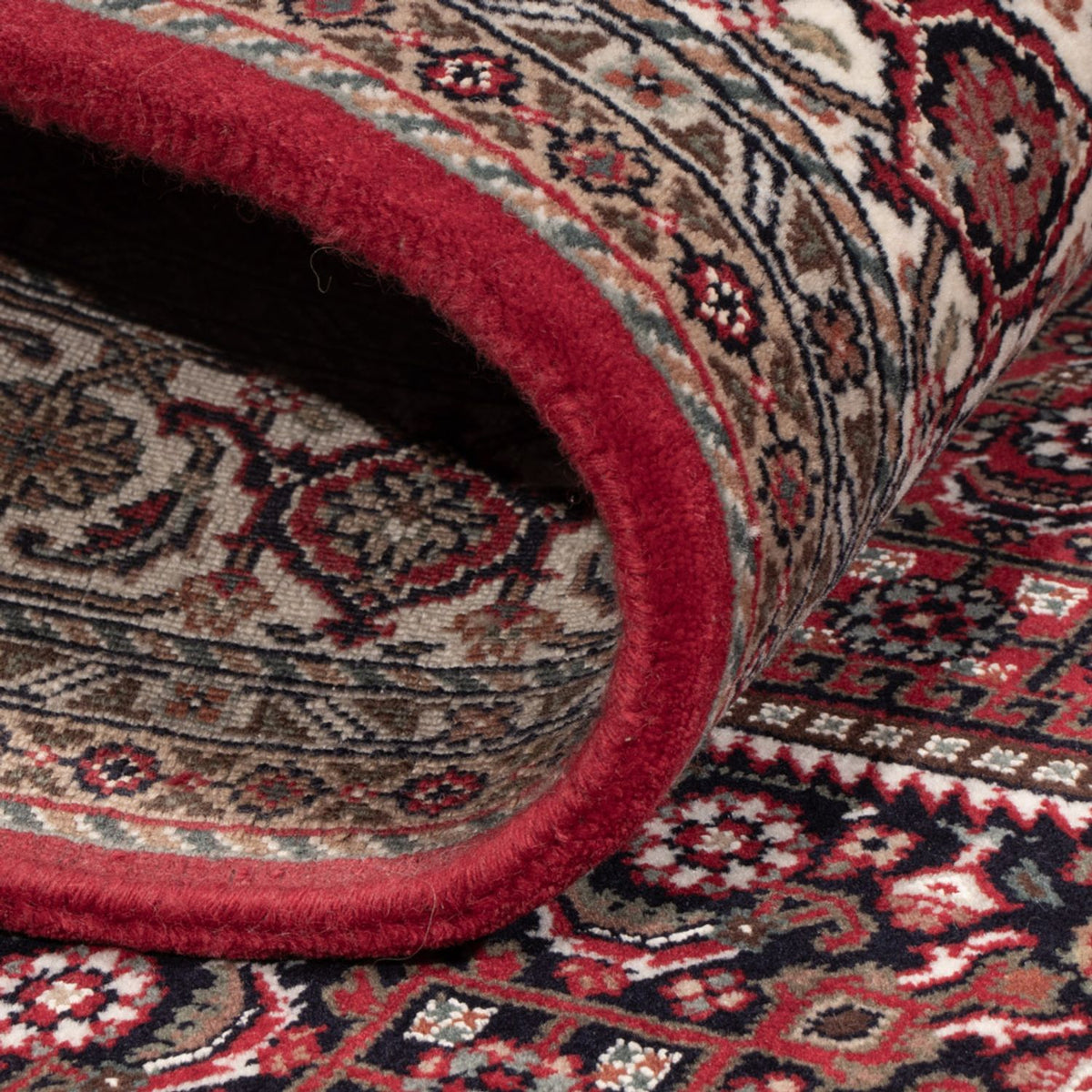 Orientalsk tæppe - Bijar - Indus - 201 x 142 cm - mørkebrun