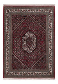 Orientalsk tæppe - Bijar - Indus - 204 x 145 cm - mørkebrun