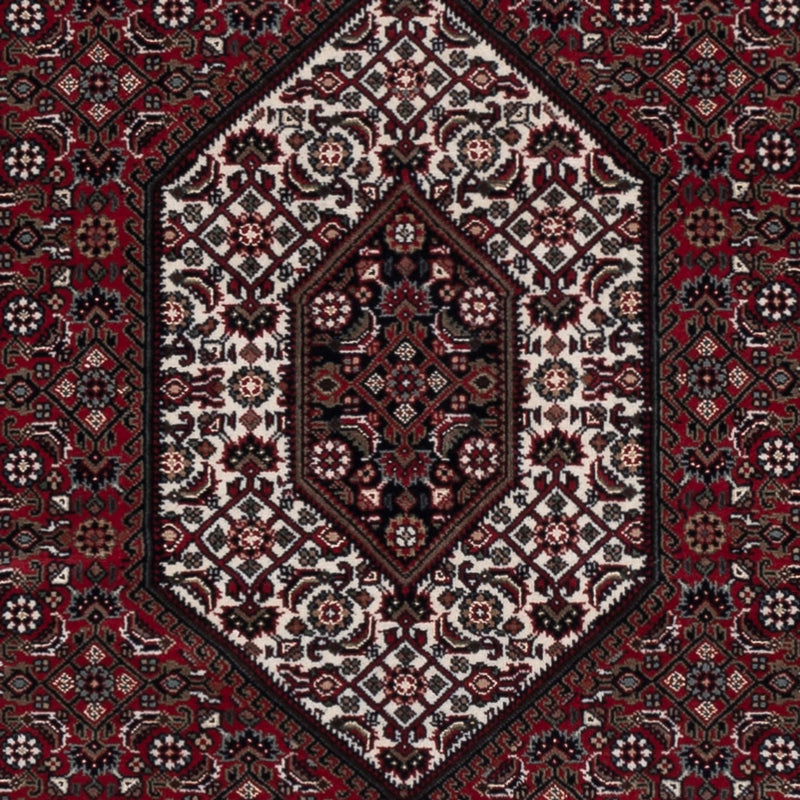 Orientalsk tæppe - Bijar - Indus - 204 x 145 cm - mørkebrun