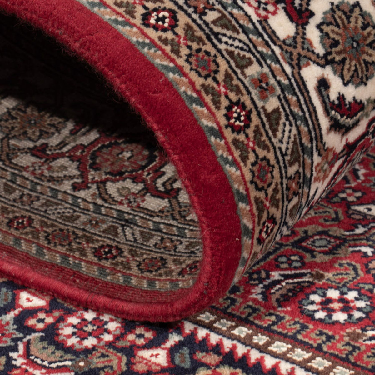 Orientalsk tæppe - Bijar - Indus - 204 x 145 cm - mørkebrun