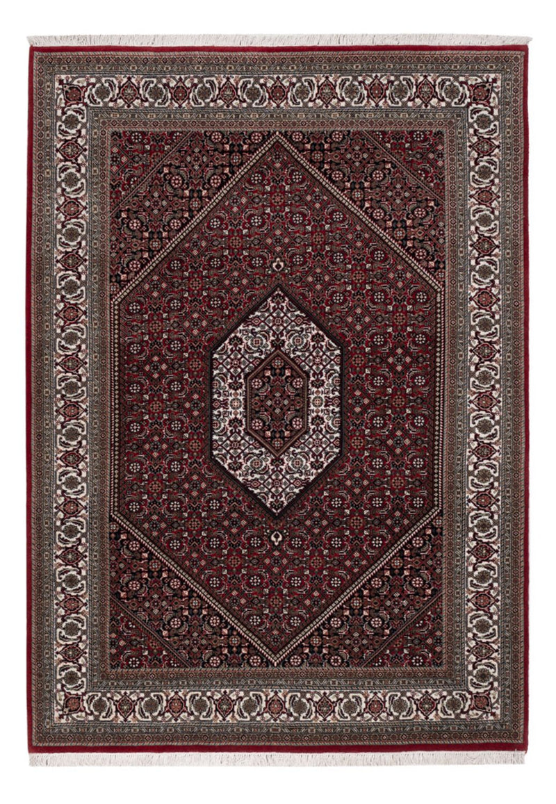 Orientalsk tæppe - Bijar - Indus - 202 x 138 cm - mørkebrun
