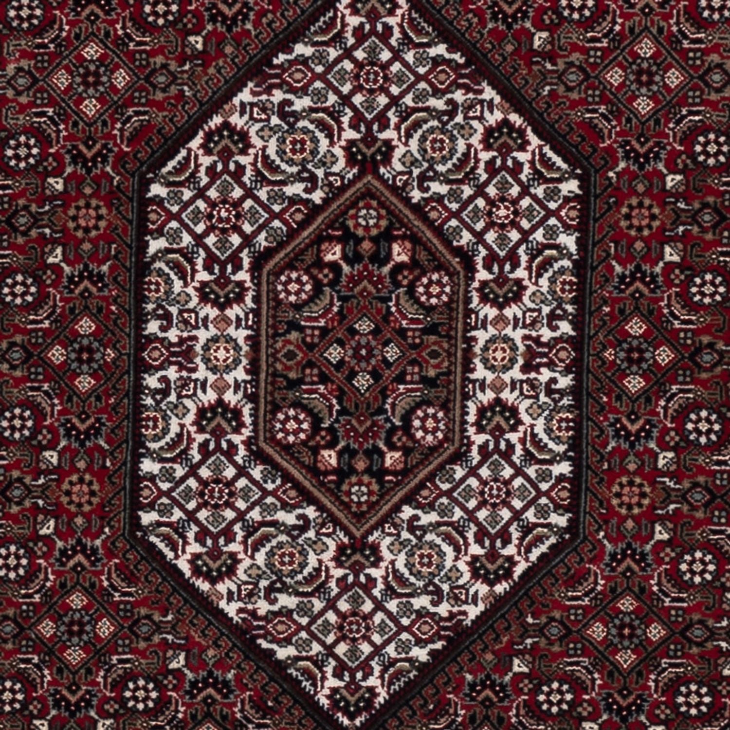 Orientalsk tæppe - Bijar - Indus - 202 x 138 cm - mørkebrun