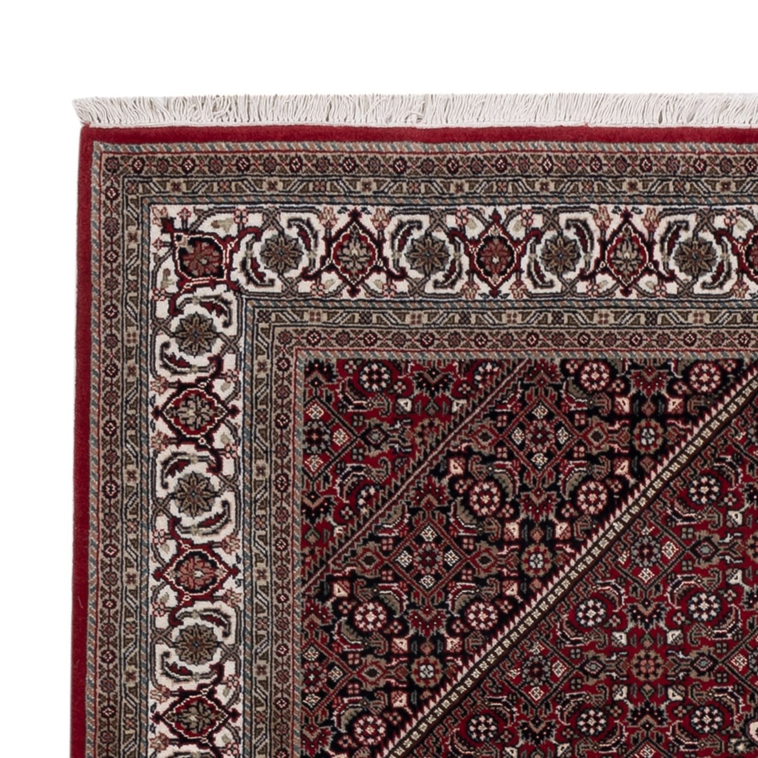 Orientalsk tæppe - Bijar - Indus - 202 x 138 cm - mørkebrun