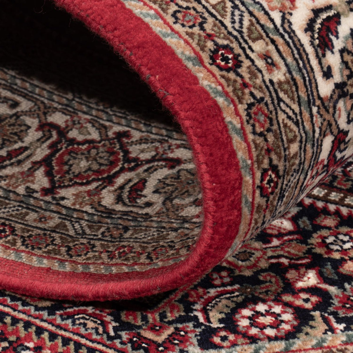 Orientalsk tæppe - Bijar - Indus - 202 x 138 cm - mørkebrun