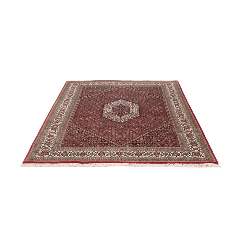 Orientalsk tæppe - Bijar - Indus - 202 x 138 cm - mørkebrun