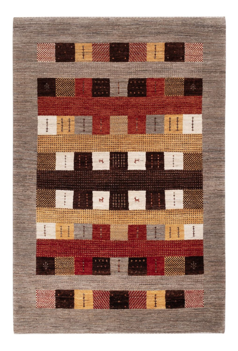 Gabbeh-tæppe - Loribaft Indus - 216 x 147 cm - flerfarvet