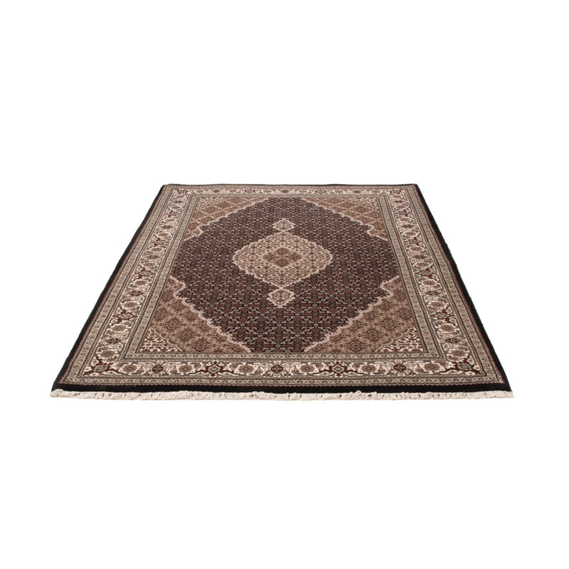 Orientalsk tæppe - Tabriz - 204 x 141 cm - mørkegrå