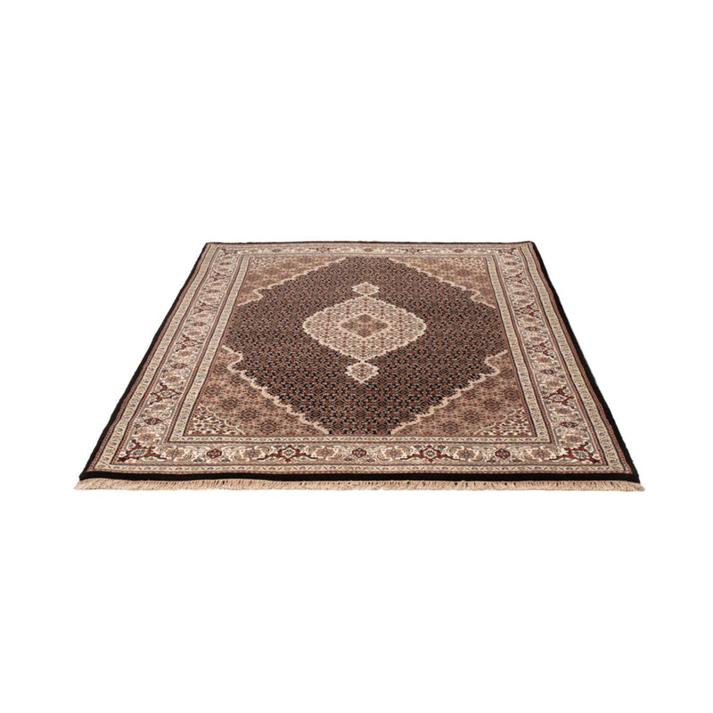 Orientalsk tæppe - Tabriz - 204 x 142 cm - mørkegrå