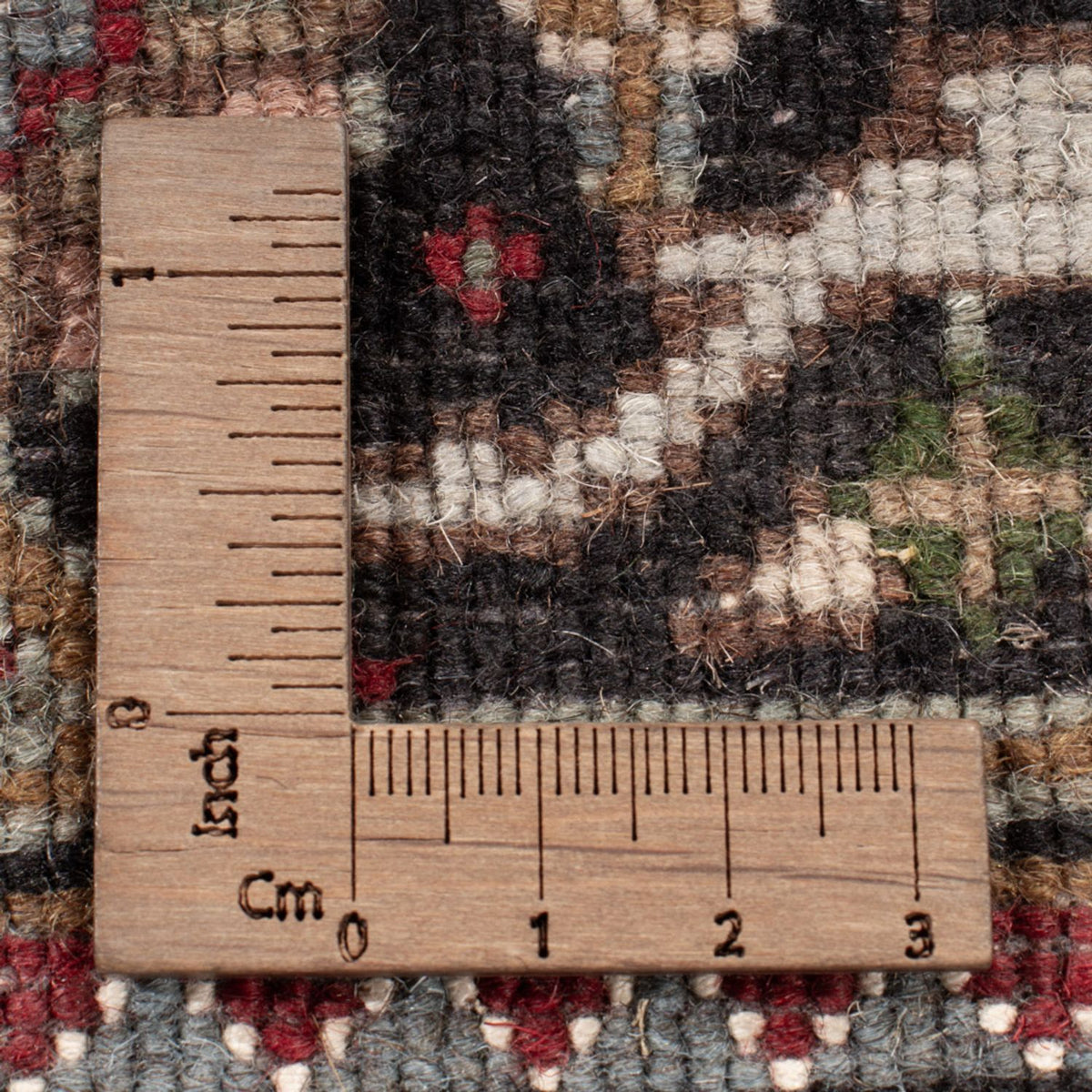 Orientalsk tæppe - Tabriz - 205 x 143 cm - mørkegrå