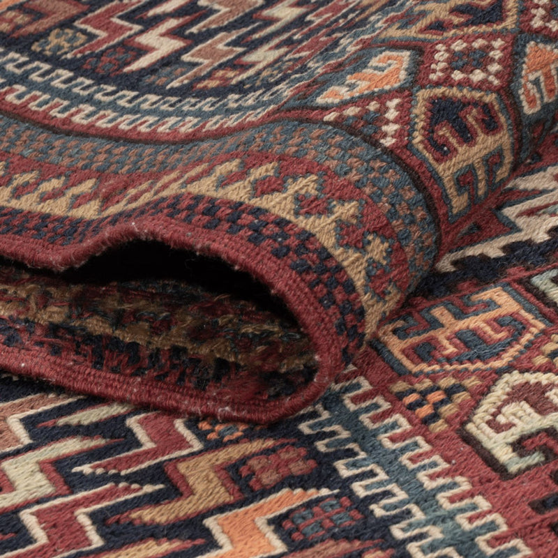 Kelim-tæppe - orientalsk - Soumak - 215 x 155 cm - mørk beige