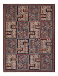 Kelim-tæppe - orientalsk - Soumak - 205 x 166 cm - mørk beige
