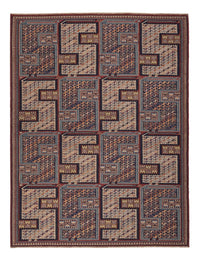 Kelim-tæppe - orientalsk - Soumak - 209 x 166 cm - mørk beige