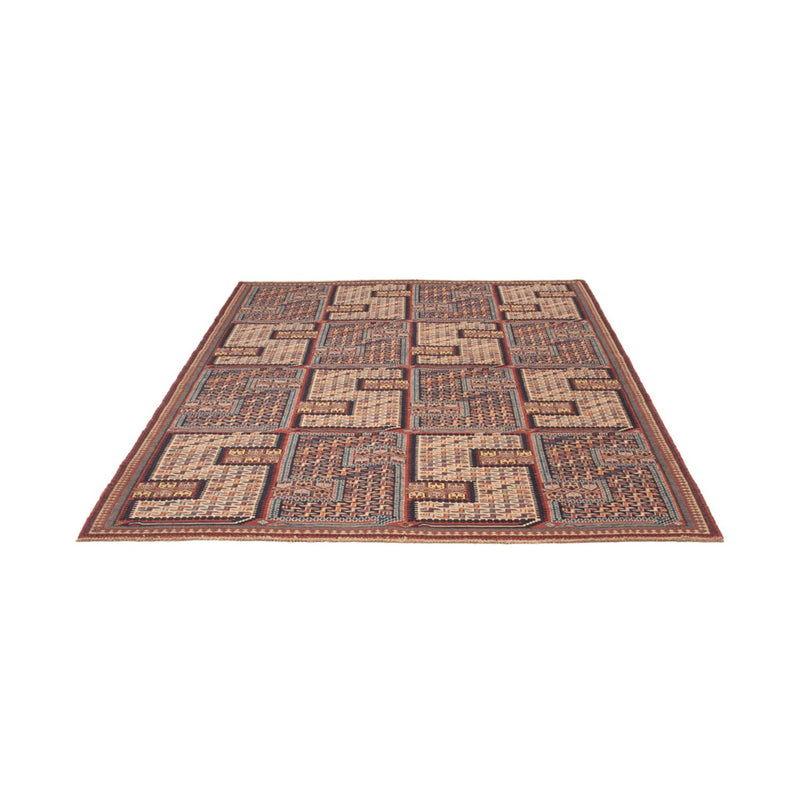Kelim-tæppe - orientalsk - Soumak - 209 x 166 cm - mørk beige