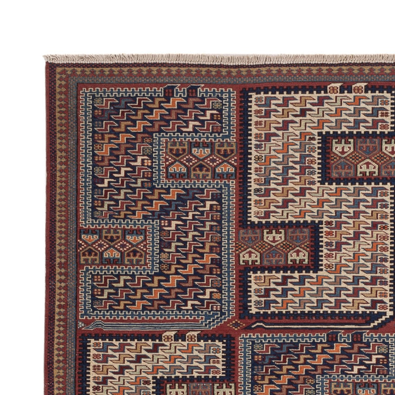 Kelim-tæppe - orientalsk - Soumak - 215 x 159 cm - mørk beige