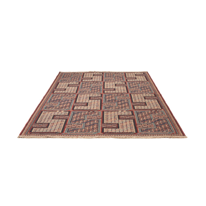Kelim-tæppe - orientalsk - Soumak - 223 x 156 cm - mørk beige
