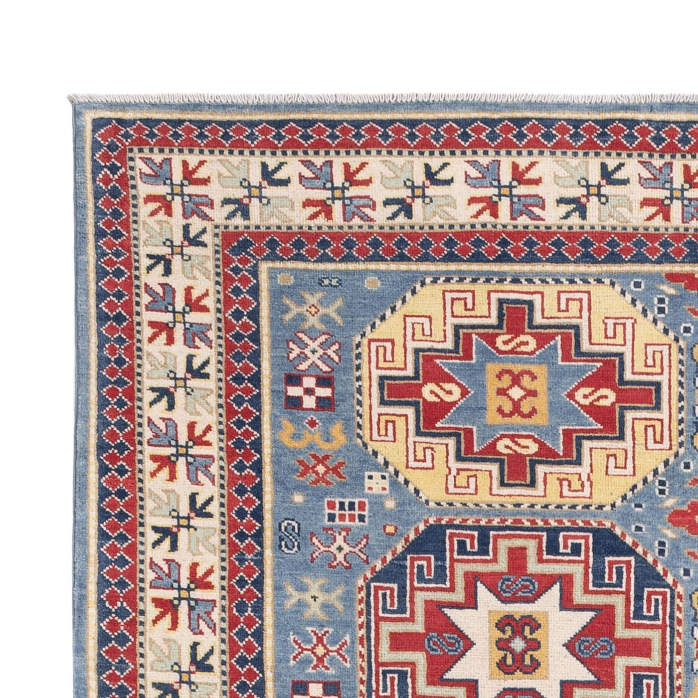 Kazak Tæppe 242x175cm - Orientalsk tæppe