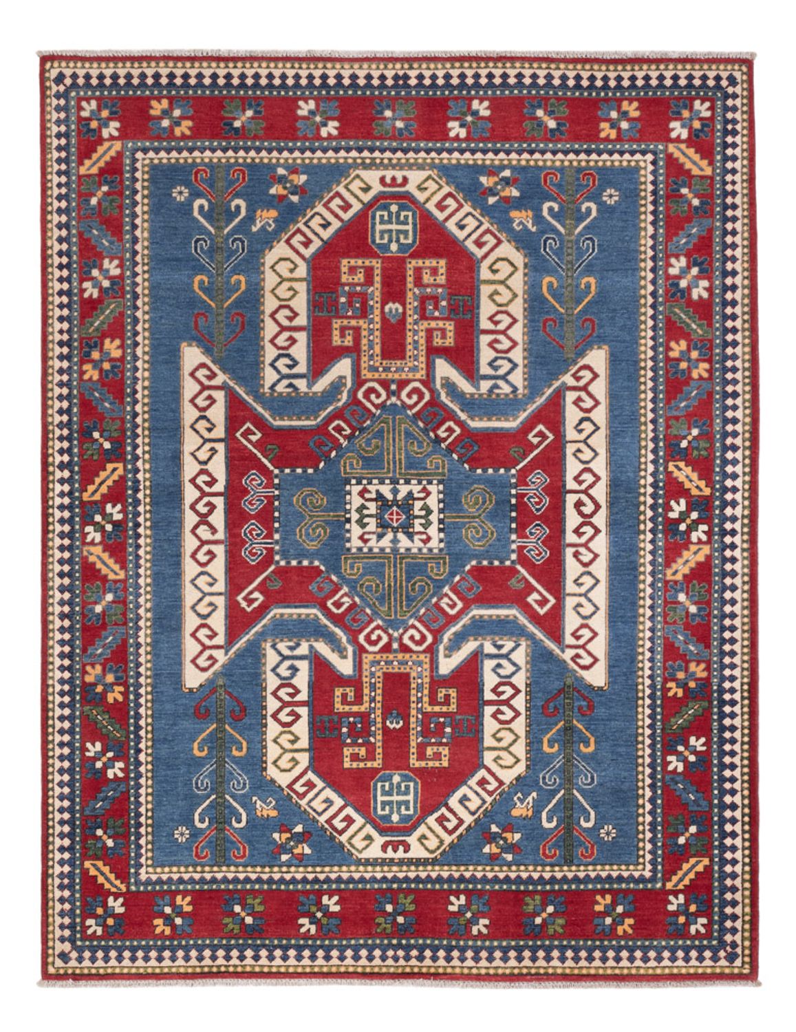 Ziegler Carpet - Kazak - 227 x 178 cm - flerfarvet