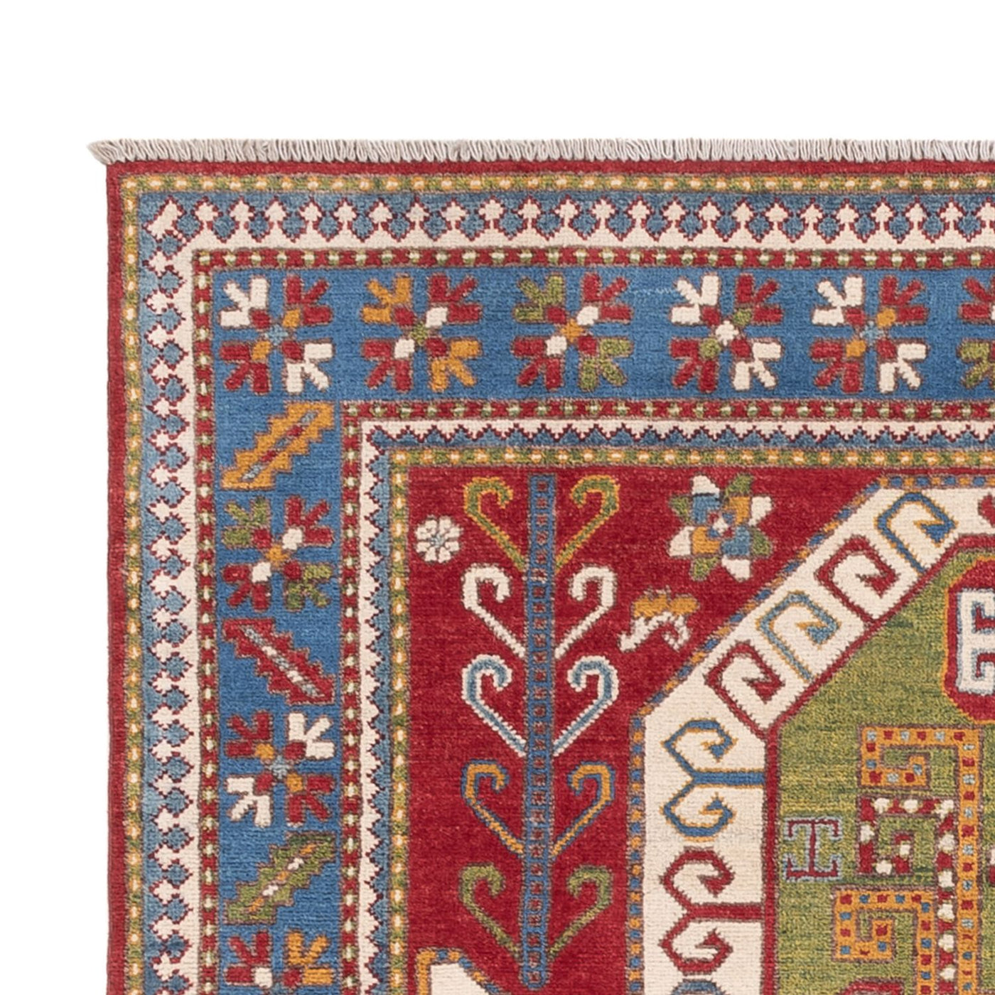 Kazak Tæppe 202x143cm - Orientalsk tæppe