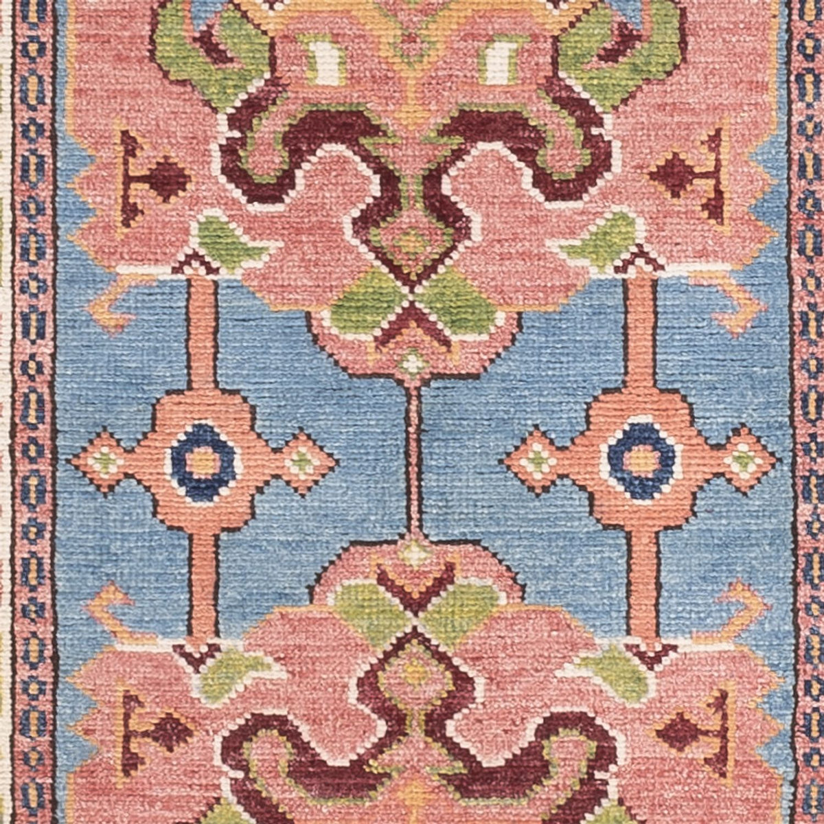 Løber Ziegler Carpet - Kazak - 297 x 76 cm - blå