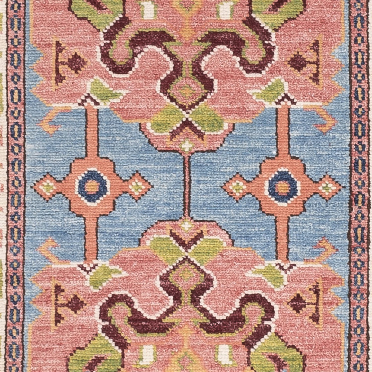 Løber Ziegler Carpet - Kazak - 296 x 79 cm - blå