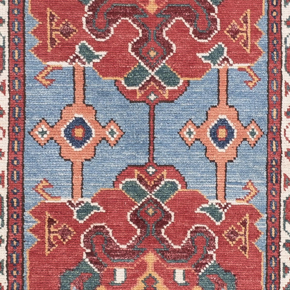 Løber Ziegler Carpet - Kazak - 287 x 75 cm - blå