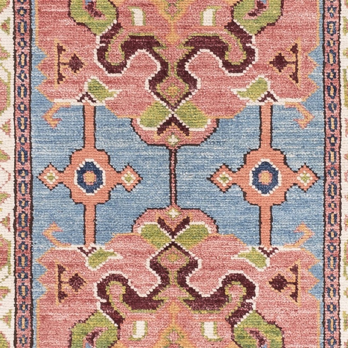 Løber Ziegler Carpet - Kazak - 296 x 78 cm - blå