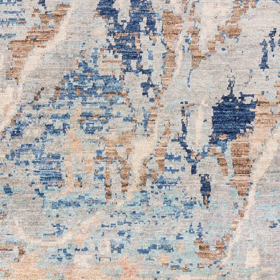 Designer tæppe - 235 x 171 cm - flerfarvet