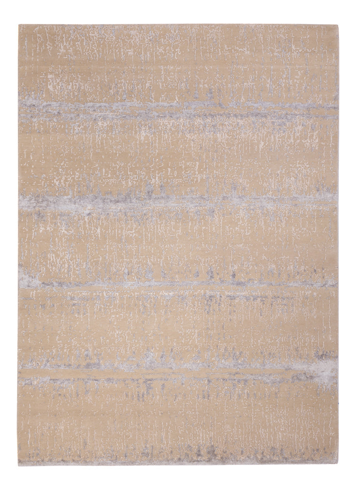 Designer tæppe - 243 x 175 cm - lys beige
