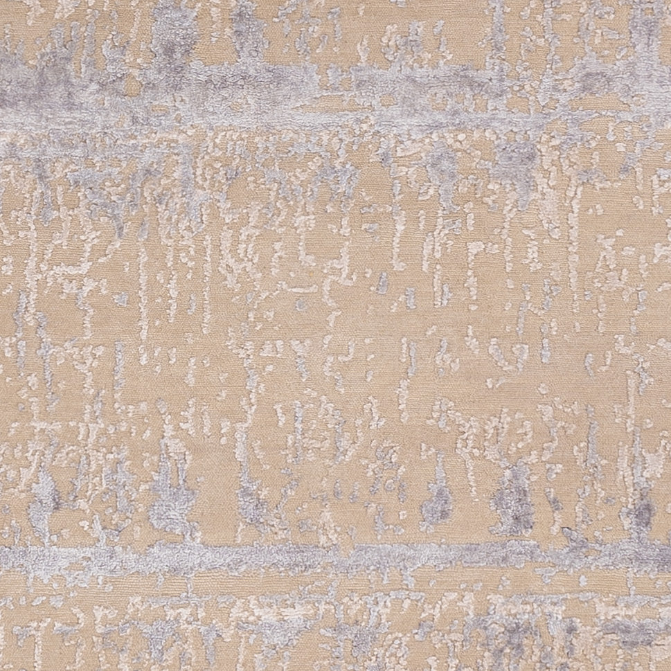 Designer tæppe - 243 x 175 cm - lys beige