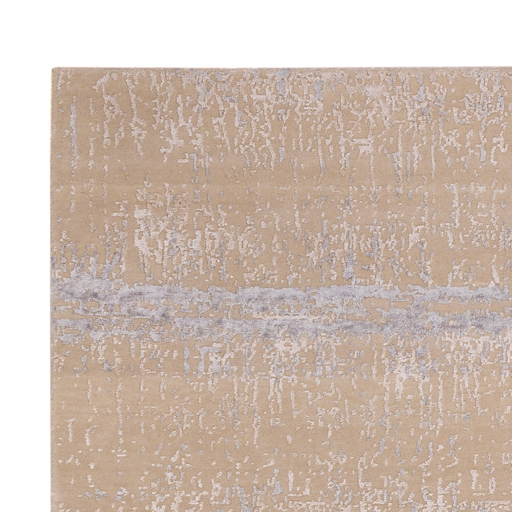 Designer tæppe - 243 x 175 cm - lys beige