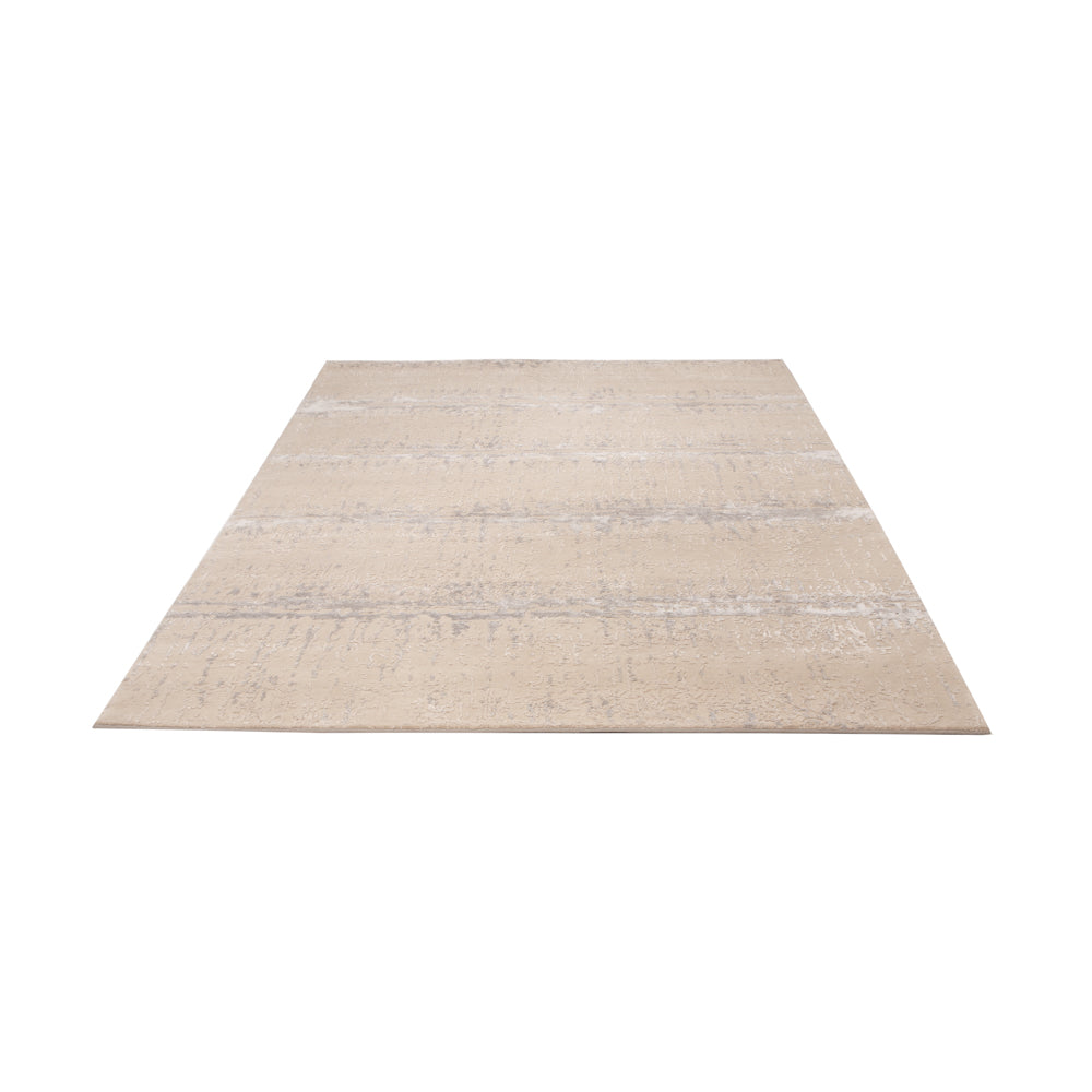 Designer tæppe - 243 x 175 cm - lys beige