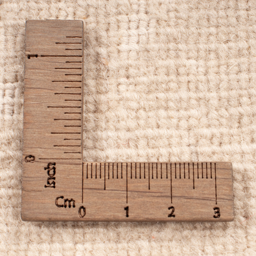 Designer tæppe - 243 x 175 cm - lys beige