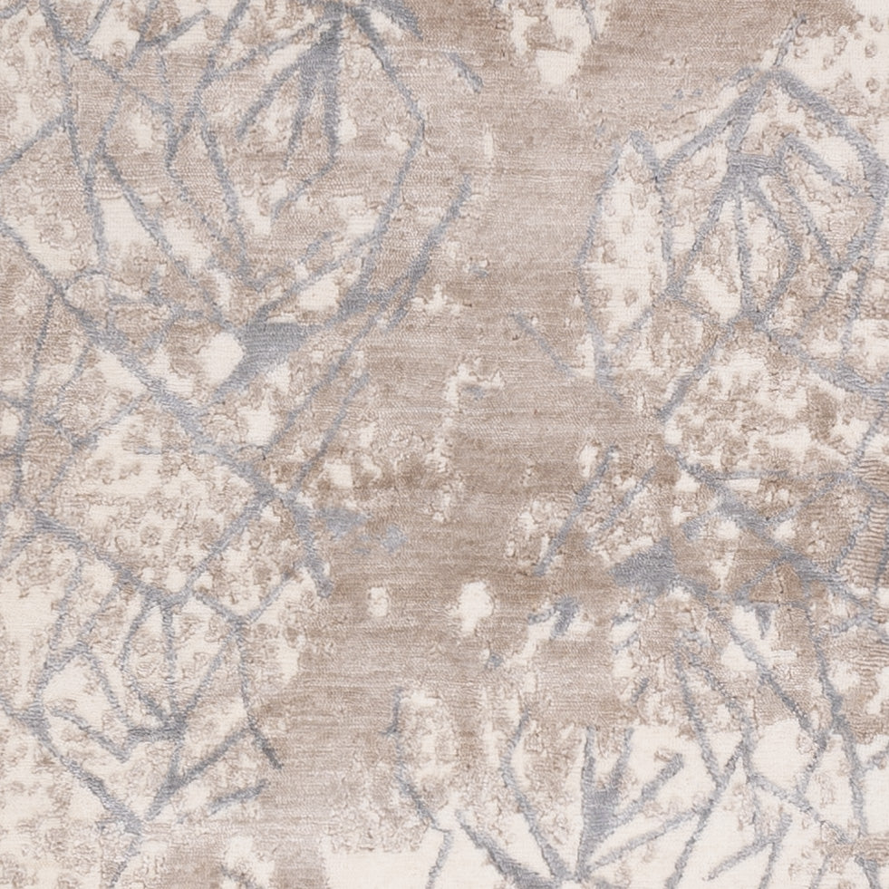 Designer tæppe - 245 x 175 cm - lysegrå