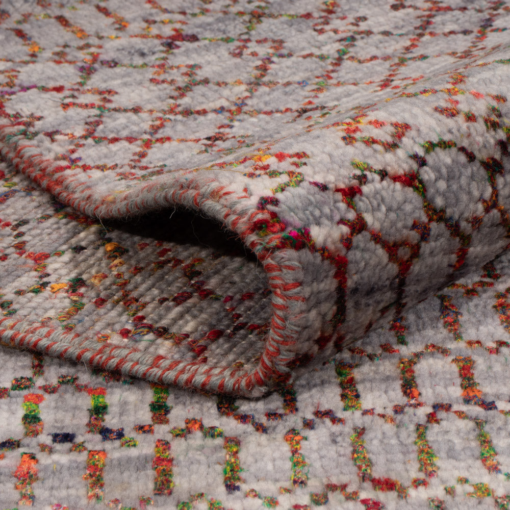 Designer tæppe - 240 x 170 cm - flerfarvet