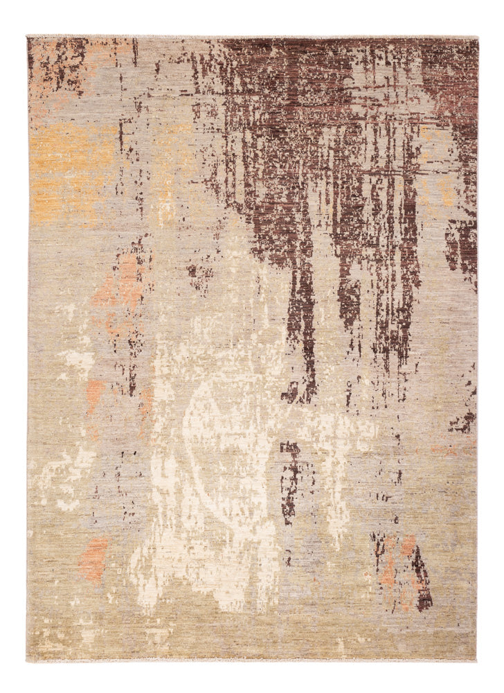 Designer tæppe - 239 x 175 cm - flerfarvet