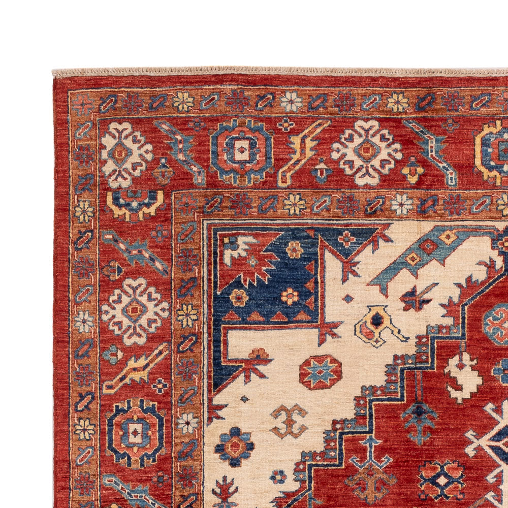 Kazak Tæppe 242x186cm - Orientalsk tæppe