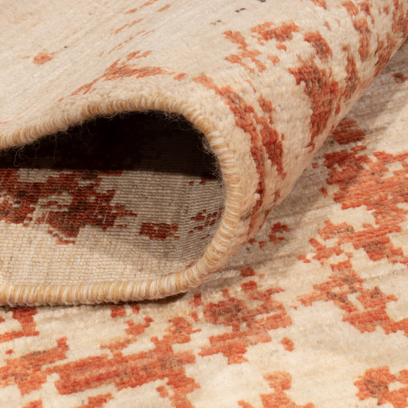 Designer tæppe - 234 x 176 cm - beige