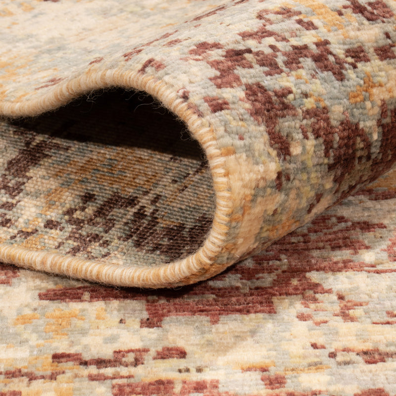 Designer tæppe - 225 x 175 cm - flerfarvet