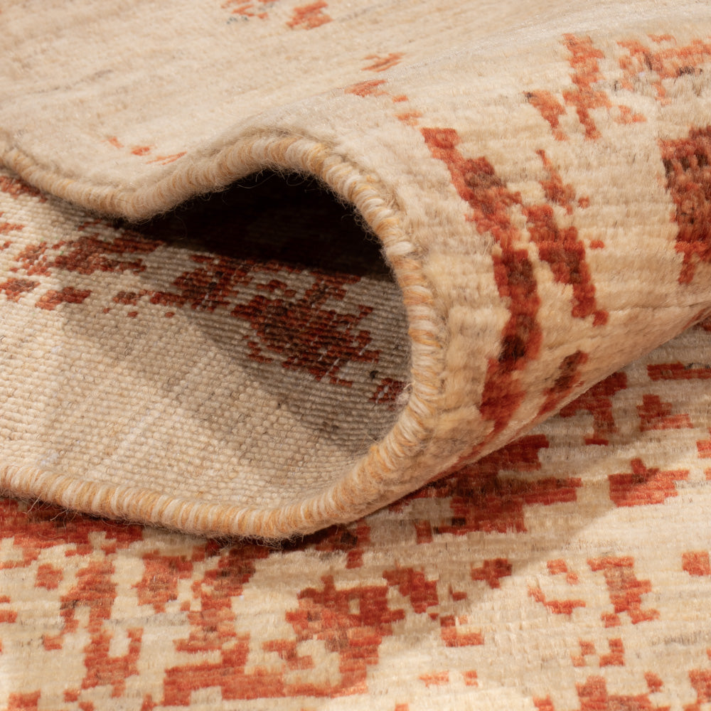 Designer tæppe - 241 x 176 cm - flerfarvet