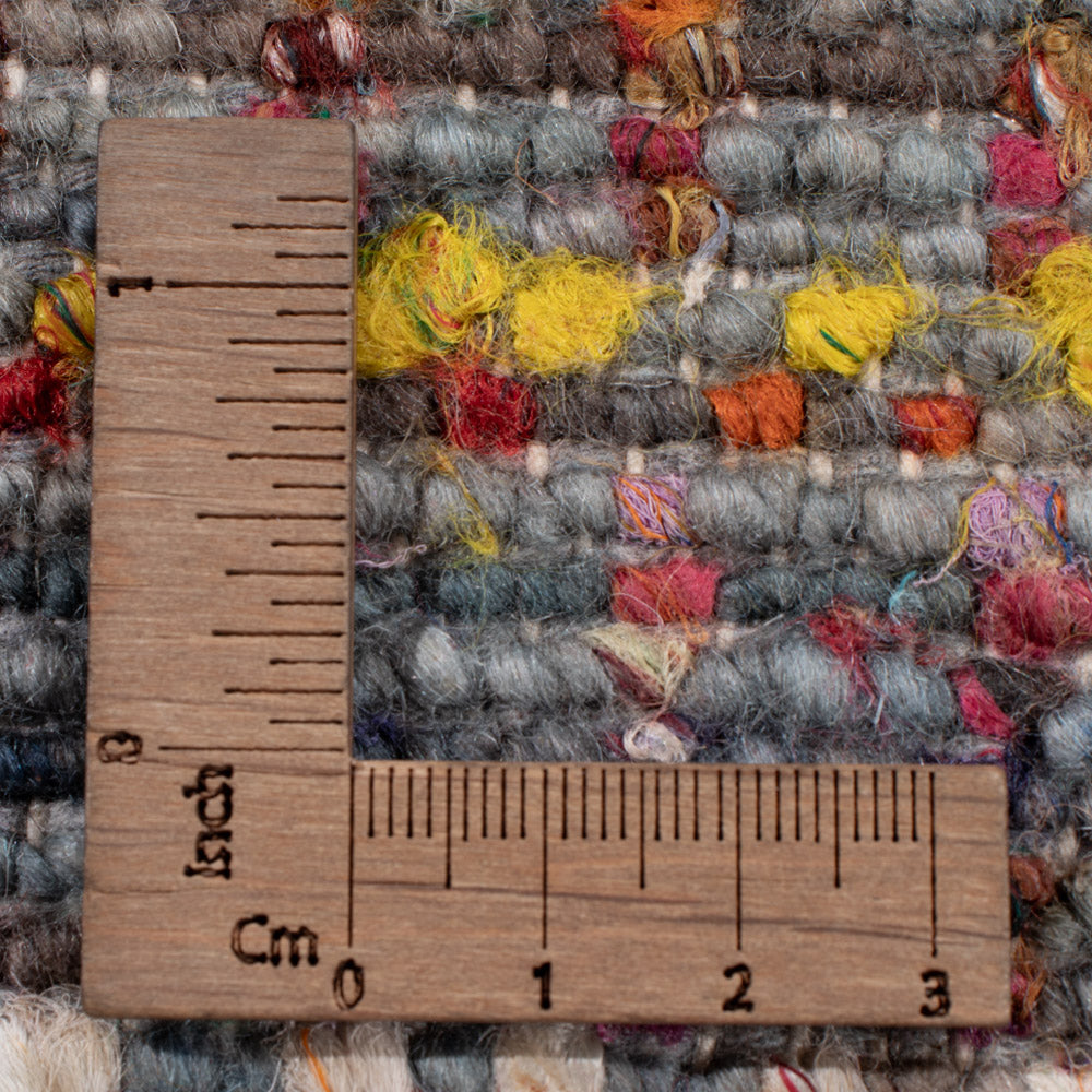 Designer tæppe - 223 x 170 cm - flerfarvet