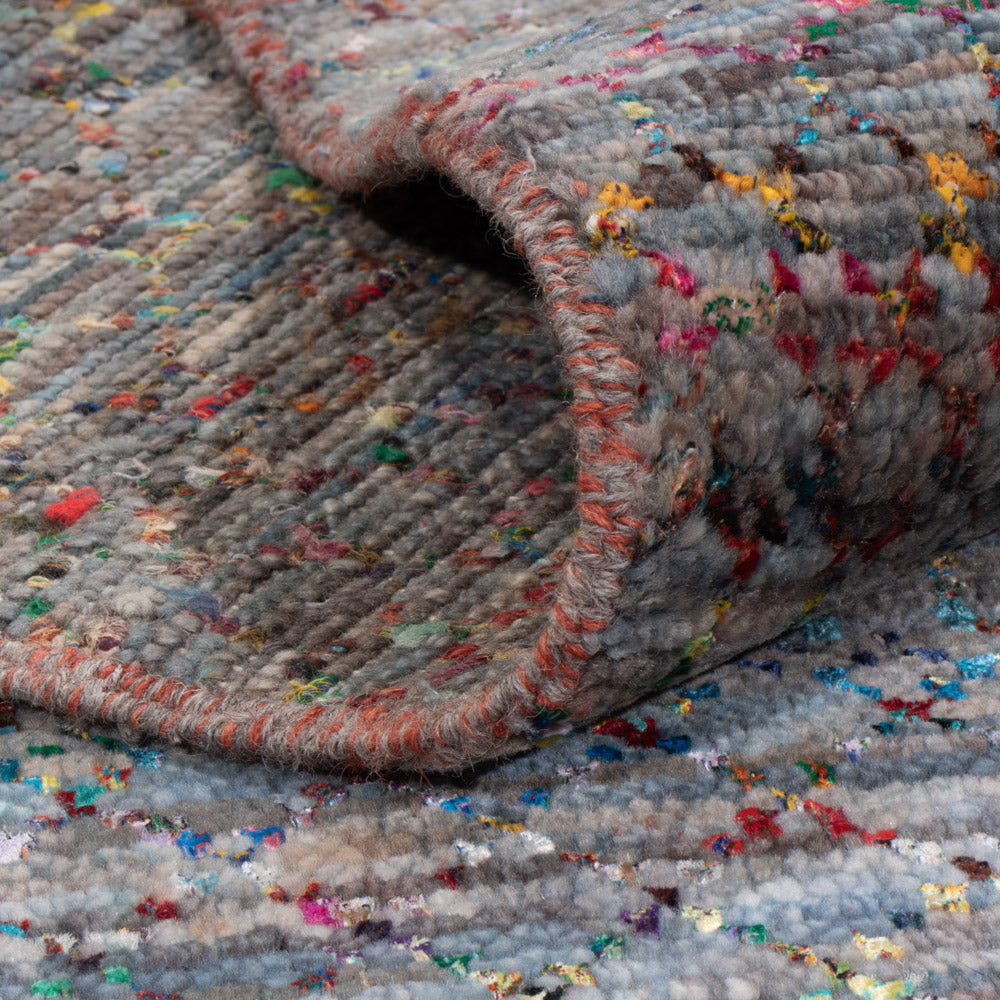 Designer tæppe - 239 x 172 cm - flerfarvet