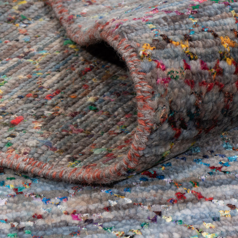 Designer tæppe - 239 x 172 cm - flerfarvet