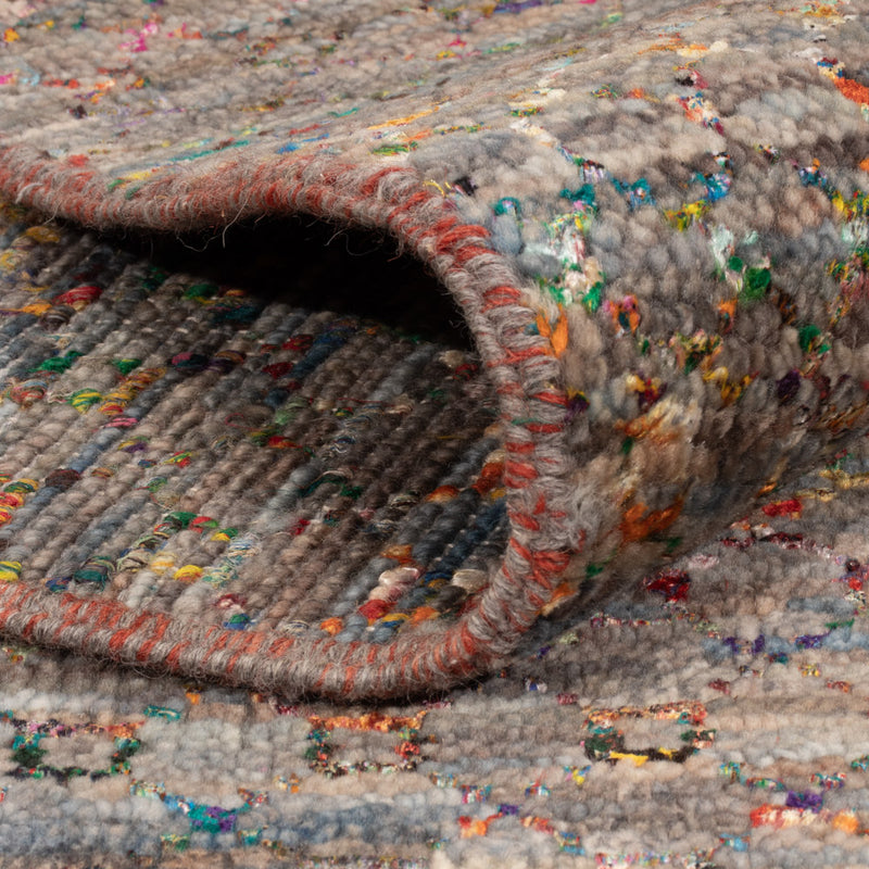 Designer tæppe - 246 x 173 cm - flerfarvet