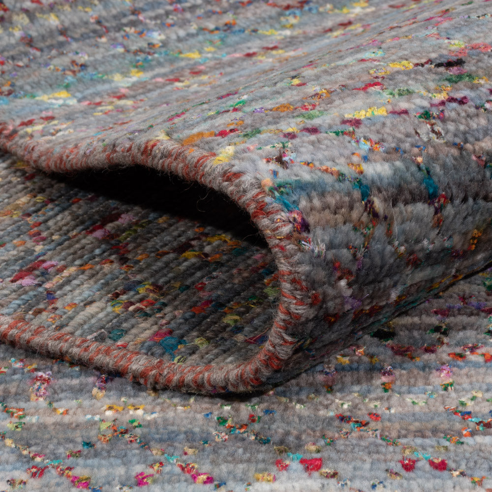 Designer tæppe - 245 x 170 cm - flerfarvet